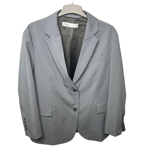 ZARA MEN'S GREY SUIT JACKET LIMITED EDITION M/L - Picture 5 of 16